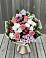 Букет цветов из: Альстромерии, Гвоздики, Розы и Хризантемы во Владикавказе