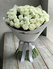 Букет 35 Белых роз во Владикавказе
