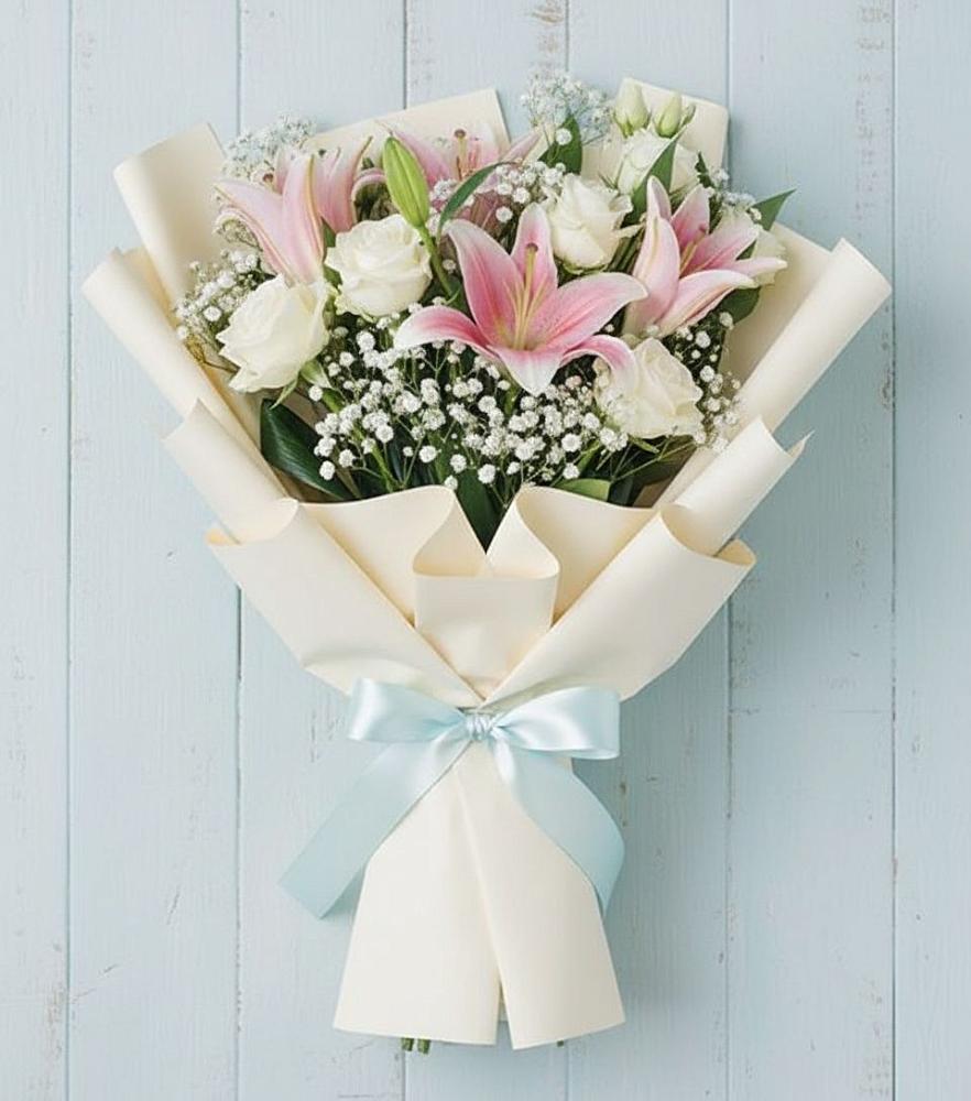 Букет цветов из: Лилии во Владикавказе