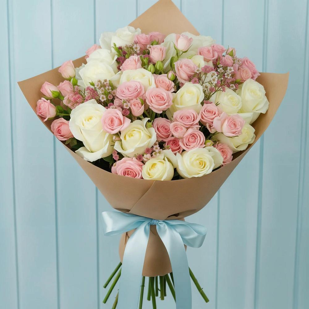 Букет цветов из: Розы во Владикавказе