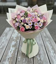 Букет цветов из:  Розы и Хризантемы во Владикавказе