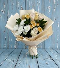 Букет цветов из:  Розы и Хризантемы во Владикавказе