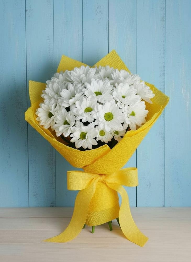 Букет цветов из: Хризантемы во Владикавказе