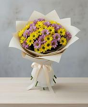 Букет цветов из:  Хризантемы во Владикавказе