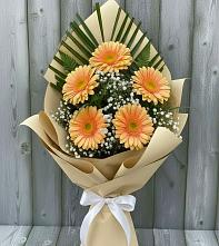 Букет цветов из:  Герберы во Владикавказе